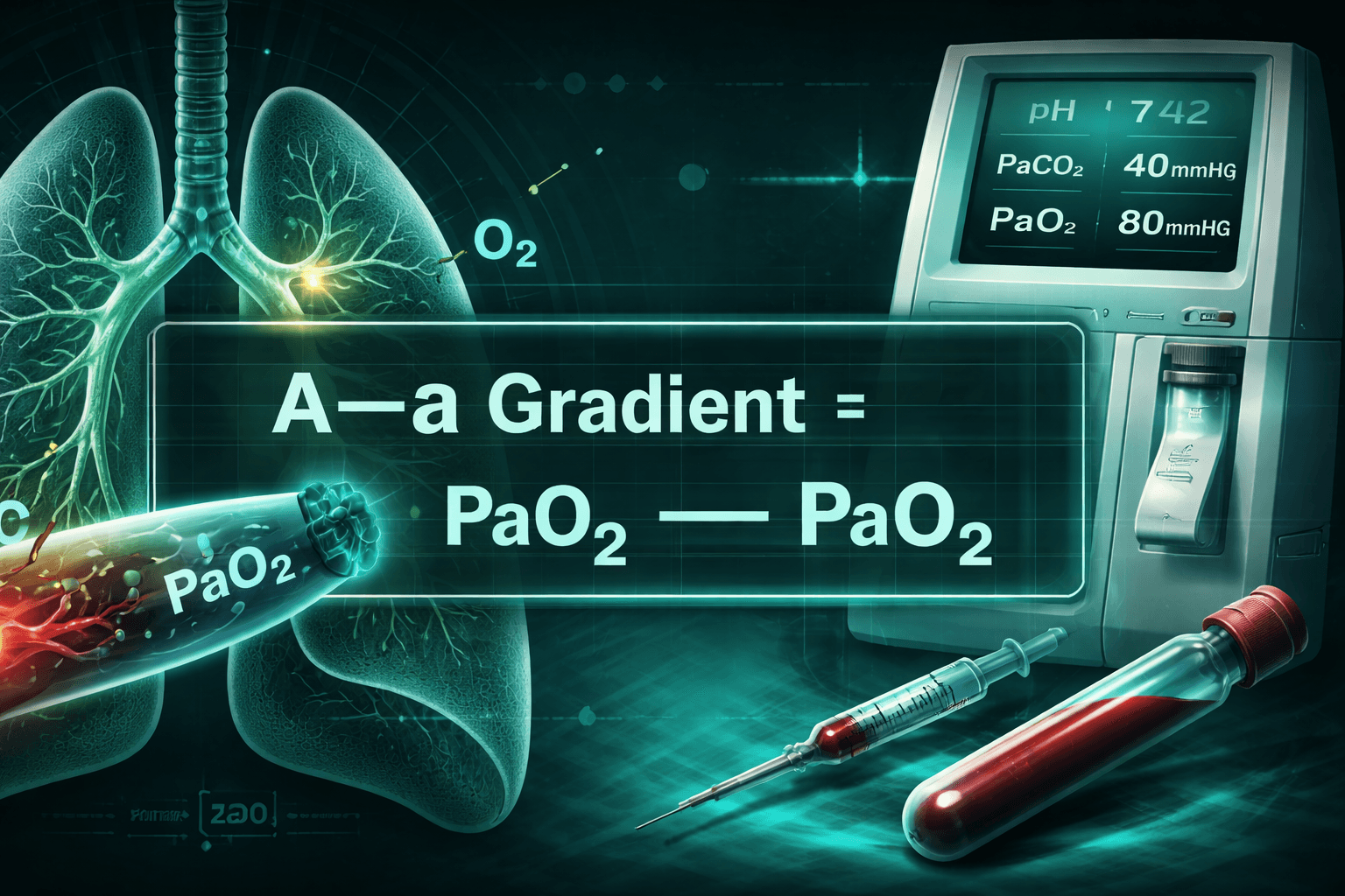 A–a Gradient Explained: Alveolar-Arterial Oxygen Difference