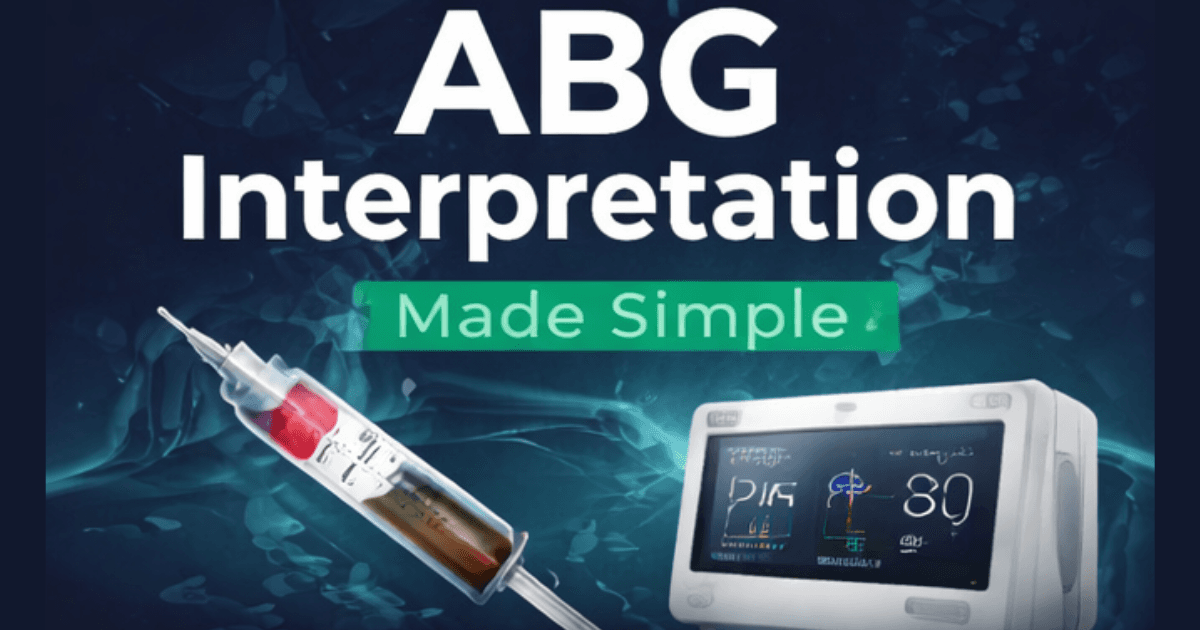 ABG Interpretation Made Simple (Step-by-Step Guide)