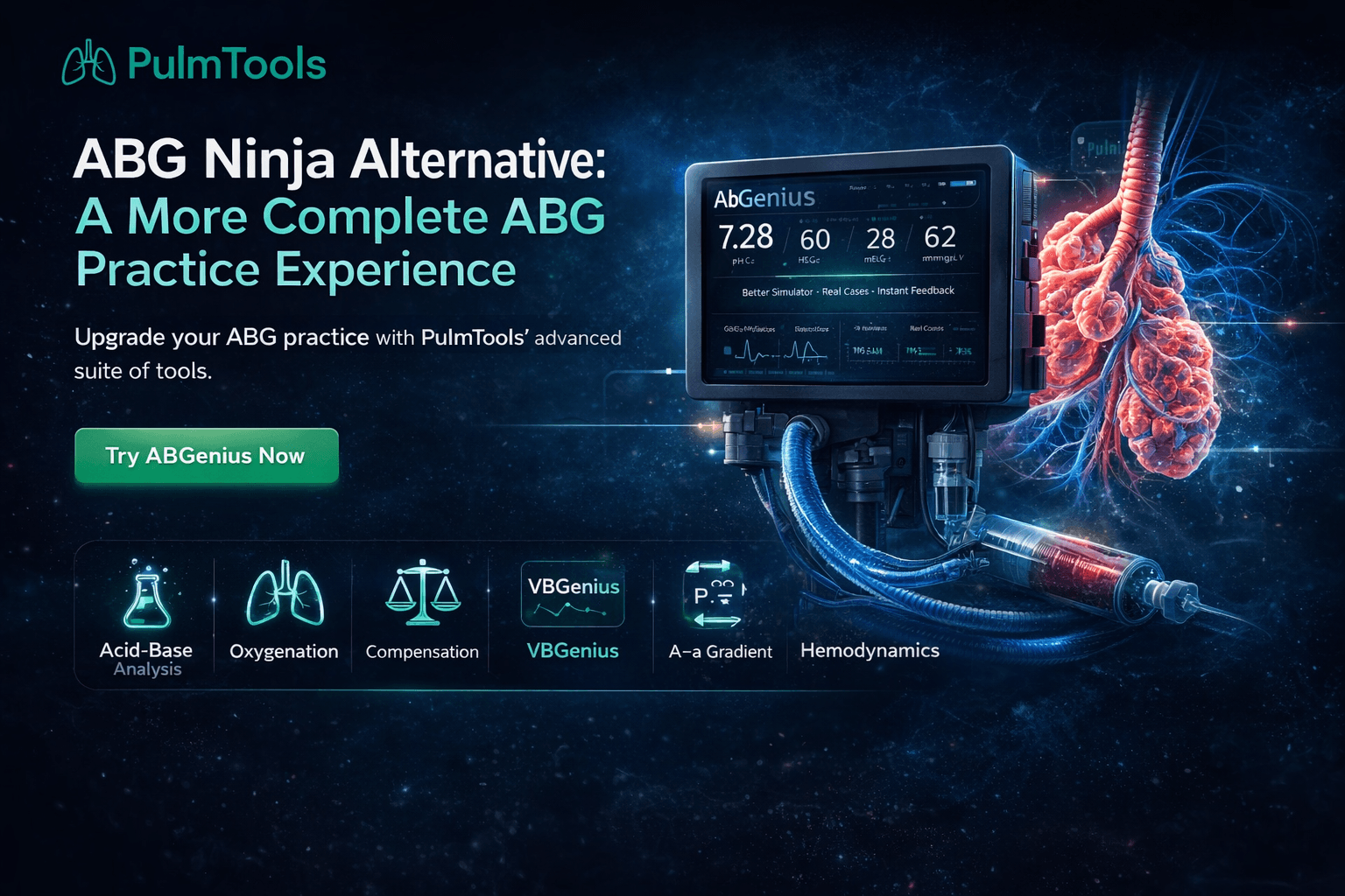 ABG Ninja Alternative: Better ABG Practice Tool for Real Clinical Learning