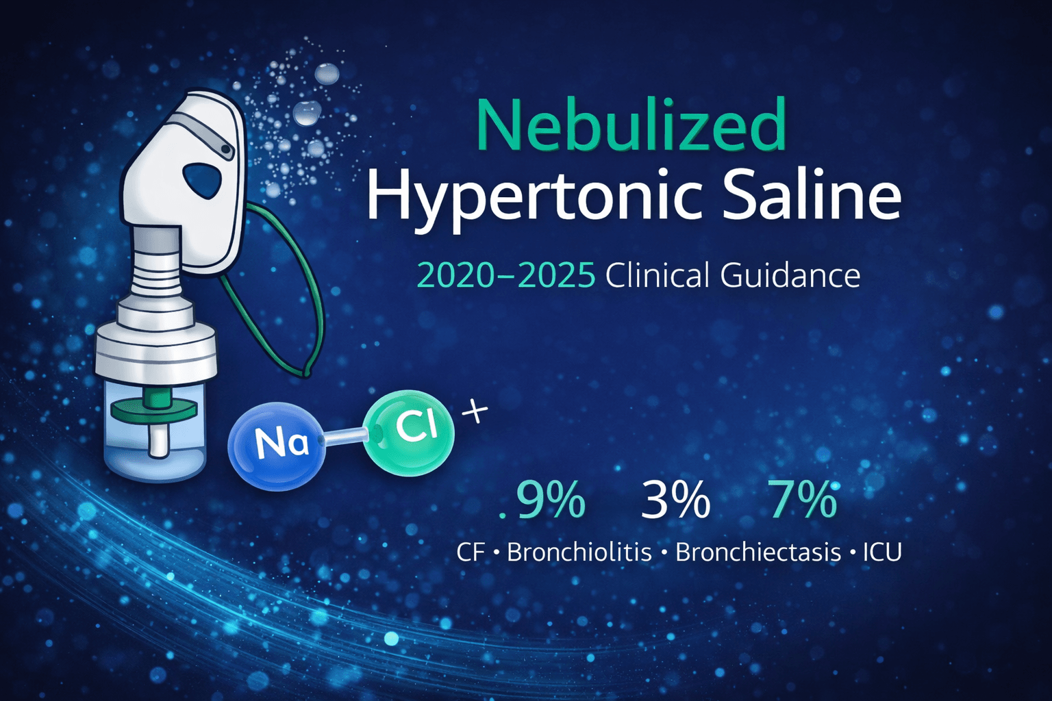 Nebulized Hypertonic Saline: Indications & Contraindications (2020–2025)
