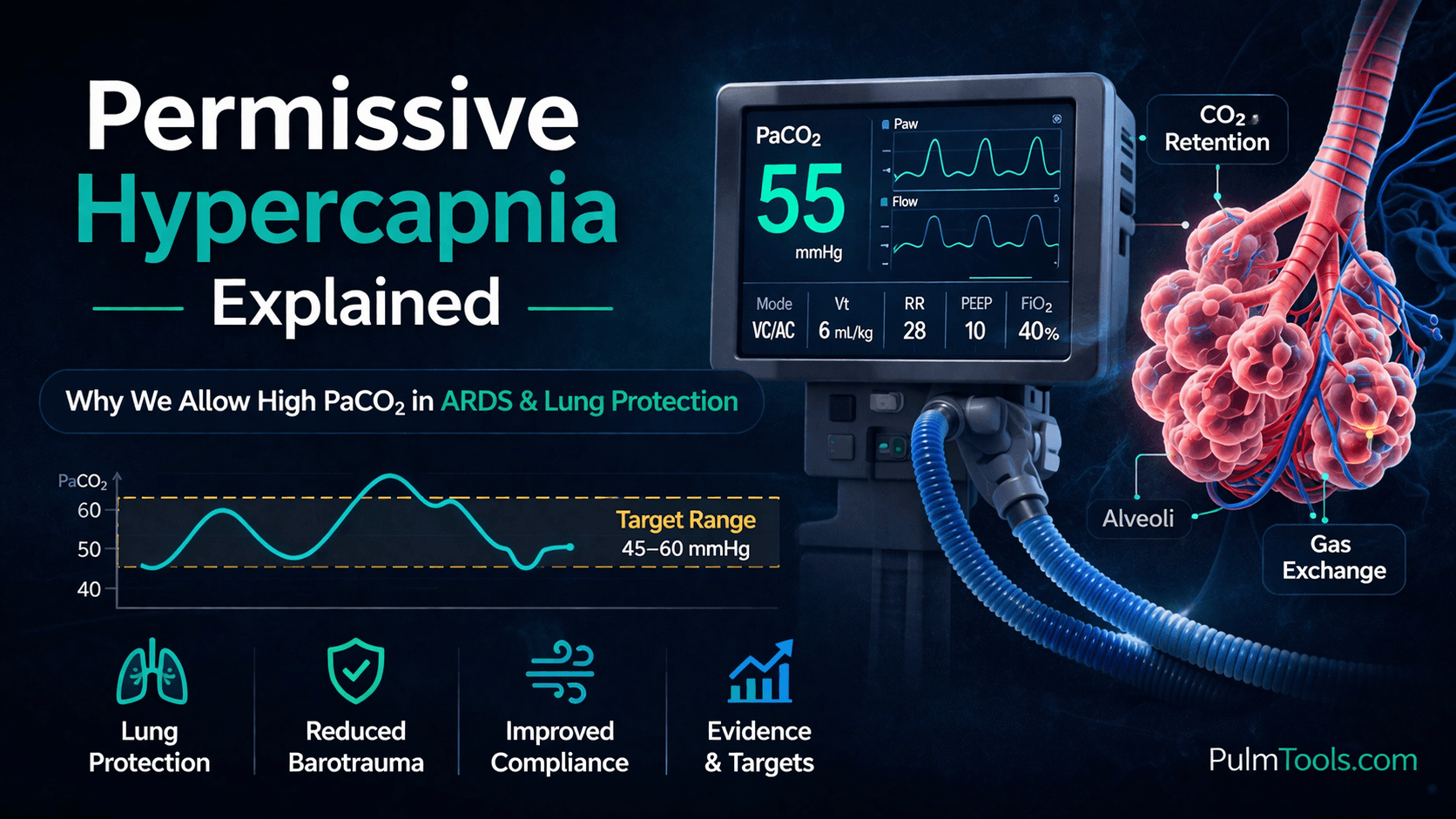 Permissive Hypercapnia: ICU Guide & Ventilator Strategy Explained
