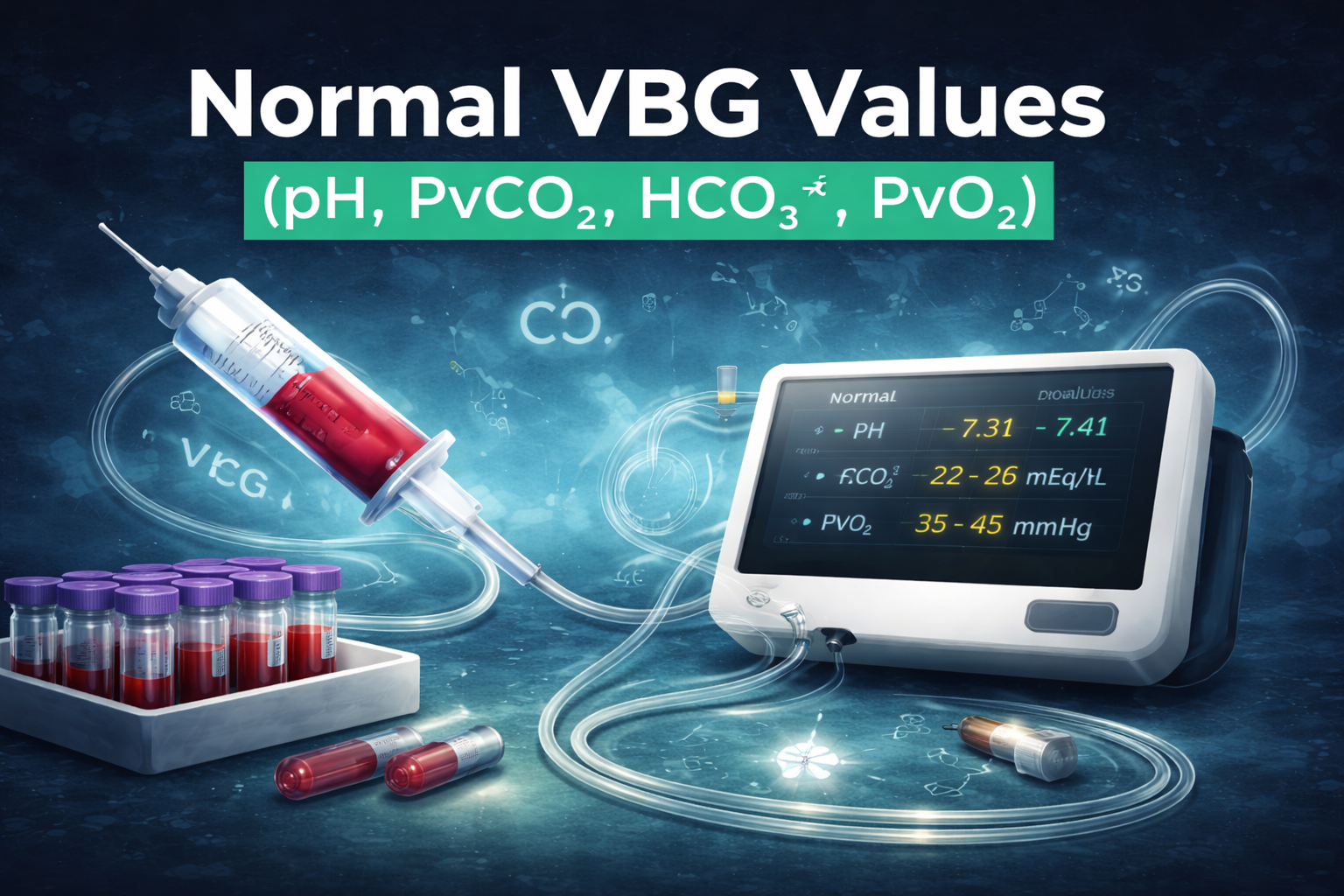 Normal VBG values guide